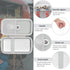 khanka Hard Travel Case Replacement for Anker 347 Power Bank (PowerCore 40K), 40,000mAh Battery Pack, Case Only (White)......