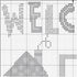 Dimensions 70-35349 Welcome Home Counted Cross Stitch Photo Frame Kit, 8" x 10"...