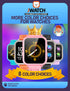 Kids Smart Watch for Boys Girls 6-12 with Pedometer Audio Book Camera Music Player Birthday Present Christmas (Pink...