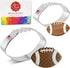 Football Cookie Cutters 2-Pc Set Made in USA by Ann Clark, 4.5", 3.5"...