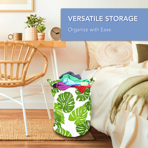 Collapsible Baby Laundry Basket 15.7"x11.8" - Lightweight, Portable, Stylish Storage Solution with Handles - Ideal for Laundry, Toys & Pet Product...
