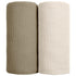 Muslin Swaddle Blanket Baby - Cotton Swaddling Blanket Soft Baby Receiving Blanket Neutral 2Pack(Olive)...