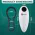 Electric can opener-open almost any can with one touch, medium, White...
