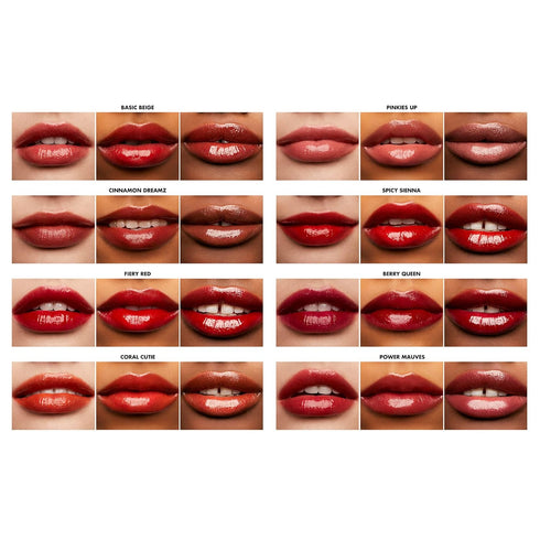 e.l.f. Cosmetics Glossy Lip Stain, Lightweight, Long-Wear Lip Stain For A Sheer Pop Of Color & Subtle Gloss Effect, Pinkies Up, 0.10 Ounce (Pack o...