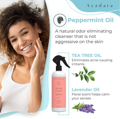 Natural Fabric Spray, Lavender Room Spray Air Freshener, Odor Eliminator Mist, Aromatherapy Home Fragrance, Lavender Linen Spray for Bedding, Pill...