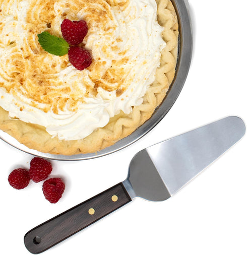 Norpro Pie Server Spatula Stainless Steel Wood Handle...