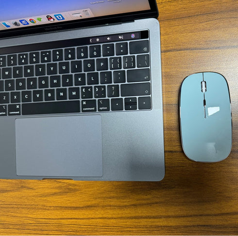 Wireless Mouse for MacBook Pro MacBook Air MacBook Laptop Mac iMac Desktop Computer Chromebook Win7/8/10/11 PC HP Dell Laptop (Blue)...