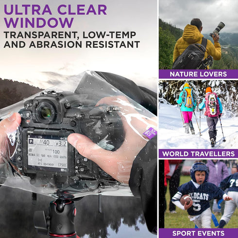 Altura Photo Waterproof Rain Cover for DSLR Cameras...