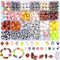 400 Pcs Sports Ball Beads for Jewelry Making, Acrylic Sports Beads Bulk, Baseball Basketball Soccer Volleyball Softball Football Beads with Box, S...