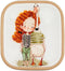 HobbyJobby Cross Stitch Kit Lucy and The Goose, Counted Cross Stitch Kit for Adults, Needlecraft and Embroidery Kit...