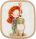HobbyJobby Cross Stitch Kit Lucy and The Goose, Counted Cross Stitch Kit for Adults, Needlecraft and Embroidery Kit...