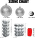 Lulu Home Christmas Ball Ornaments, 20 Ct 3.15" Pre-Strung Hanging Ornament Decorations, Xmas Shatterproof Plastic Balls for Holiday Party Wreath ...