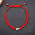 kelistom 6pcs Red String Evil Eye Charm Bracelets for Women Men Handmade Macrame Braided Kabbalah Bracelet for Protection Friendship Adjustable...