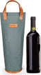 Tirrinia Single Wine Gift Tote Bag, Insulated Padded Thermal Wine Bottle Carrying Cooler Carrier for Travel, Picnic, Great Gift for Wine Lover, Gr...