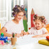 2 Pack Small White Board Set - Double Sided Dry Erase Ruled Lap Boards 9x12 Lined Whiteboard for Kids Student Learning for Student and Classroom U...