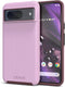 Crave Google Pixel 8 Case - Dual Guard Shockproof Protection Secure Layered Pixel 8 Phone Case, Lilac...