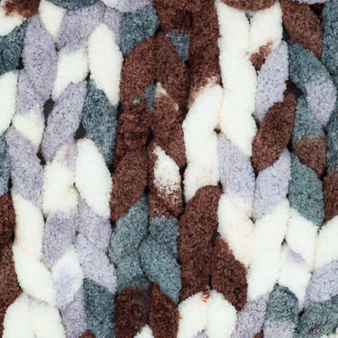 Lion Brand Yarn Cover Story Thick & Quick, Blanket Yarn, Snow Peak, 1 Pack...