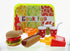 GIFTEXPRESS® Hamburger and Hot Dog Play Set, Pizza Food Cooking Toy, with Toy Hamburger, Fries, Hot Dog, Pizza, Coke, Ketchup, and tray...
