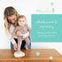 Tiny Ideas DIY No Mess Hanging Christmas Ornament Keepsake Kit, Baby Hand and Footprint Keepsake, Classic Nursery Decor, Ideal Gender Neutral Gift...