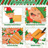 70 Pcs Christmas Bulletin Board Decorations Set Xmas Elf Cutouts with Red and Green Stripe Borders Trim Classroom Decor for Toddler Kids Students ...