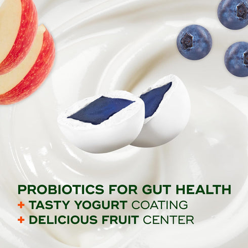 Align Probiotic, Yogurt Coated Probiotic Fruit Bites, Added Probiotic Helps Support Digestive Health, 21 Pouches, 105 Bites...