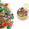50+ Carats Mixed Gems Natural Loose Gemstones | 100% Natural Loose Gemstones bulk| Grade A+ (natural inclusions) |Hand Cut and Polished | 20-30 pi...