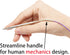 Size 6 Circular Knitting Needles 16 Inch Set Round Metal Kit...