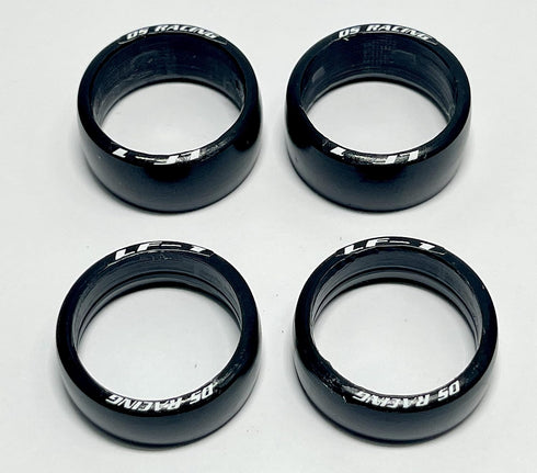 MI-LF1 4-Piece Drift Tires Set for Kyosho Mini-Z AWD MA020 RC 1/24 1/28 Mini-Q DRZ GLD (20mm Diameter) (Four Narrow Tires)...