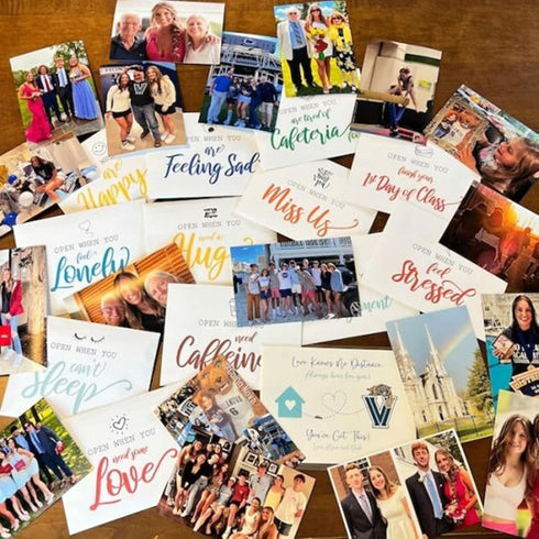 Open When Envelopes, 16 Pieces Romantic Long Distance Relationship Gift, Colorful Open Letters, University Graduation Leaving Gift, Leaving Home G...