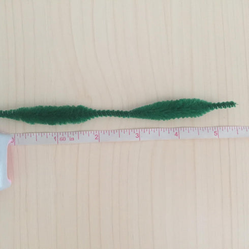Fuzzy Bump Chenille Stems Pipe Cleaners, Pack of 100 (Green)...