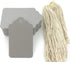 Gift Tags, 100pcs Silver Paper Tags with String...