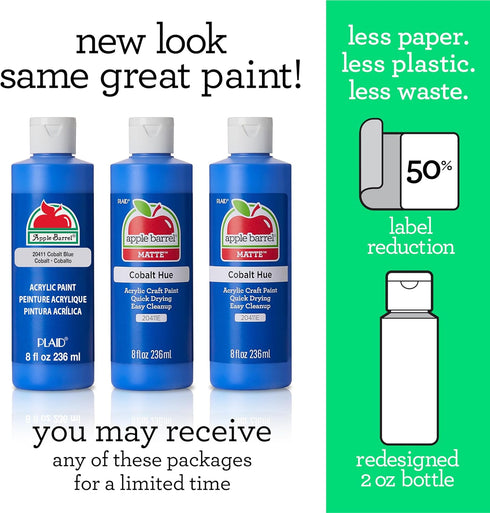 Apple Barrel Acrylic Paint in Assorted Colors (8 oz), K2608 Country Tan- Pack of 1...