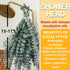 12 PCS Dried Eucalyptus Bundle for Shower - 17" Large Preserved Eucalyptus Stems Shower Plant, Fresh Real Eucalyptus Leaves for Shower Hanging, Ar...