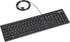 Amazon Basics Low-Profile Wired USB Keyboard with US Layout (QWERTY), Matte Black...