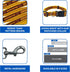 NFL PET Leash Washington Commanders Dog Leash, Medium Football Team Leash for Dogs & Cats. A Shiny & Colorful Cat Leash & Dog Leash Licensed by Th...