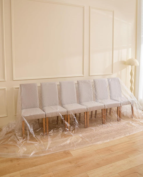 Plastic Couch Covers Sofa Storage Cover Clear Patio Chair Covers for Outdoor Furniture Dust-Proof Plastic for Furniture Covers Furniture Covers fo...