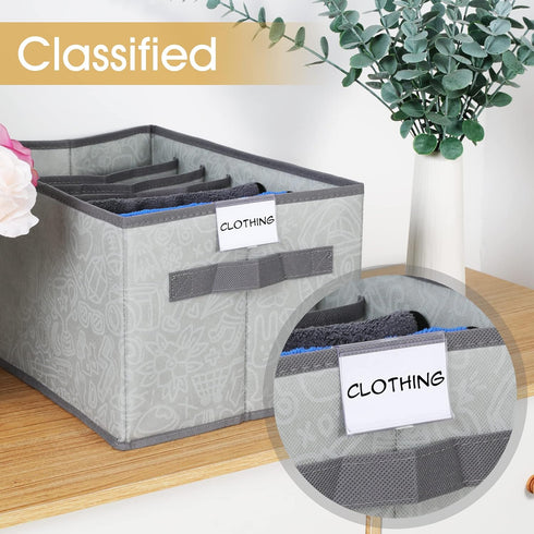 50pcs Labels for Storage Bins Plastic Label Clip, Basket Labels Clip On Wire Shelf Price Label Holder Merchandise Sign Display Holder, 50pcs Label...