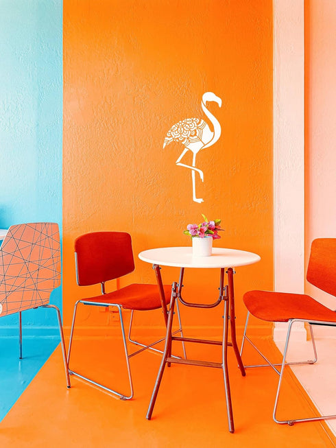 Reusable Flamingo Stencil for Painting and Crafts - Detailed and Beautiful Mylar Design for Wall Decorations, Furniture, Clothing for DIY Projects...