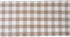 DII Heavyweight Fringed Check Tabletop Collection, Table Runner, 14x72, Stone Brown...