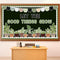 ZOiiWA Summer Potted Plant Bulletin Board Set Summer Greenery Classroom Bulletin Board Decoration Motivational Plant Cutouts Let The Good Things G...
