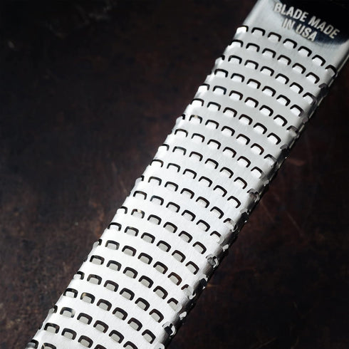 Microplane Premium Citrus Zester and Parmesan Grater (Dark Blue) - Blade Made in the USA...