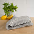 Now Designs Ripple Kitchen Dishcloth, Set of 4, London Grey...