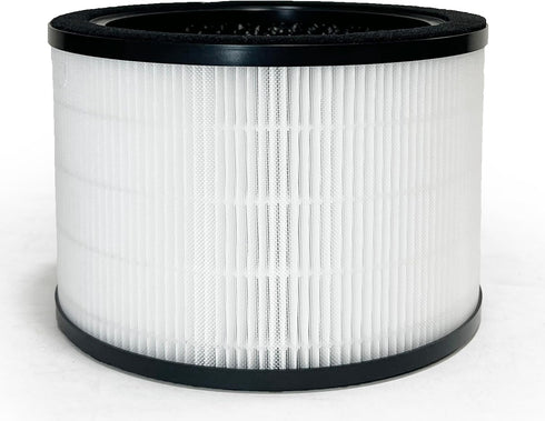 Nispira H7121101 3-In-1 True HEPA Filter Replacement Compatible with Govee Air Purifier H7121 | Removes Smoke, Chemical VOCs, Odor | 1 Pack...