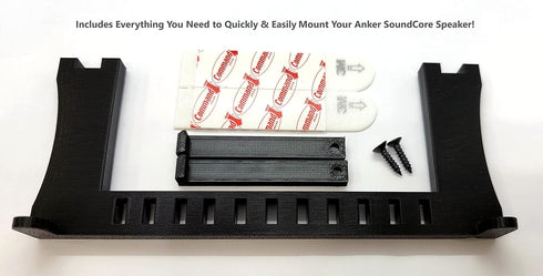 Bluetooth Speaker Wall Mount for Anker Soundcore Portable Speaker - No Drill!...