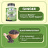 American Standard Supplements Organic Ginger 3850mg Per Serving with Organic Black Pepper Extract, Vegan, Gluten Free, Non-GMO, 90 Capsules, 90 Se...