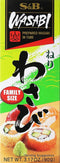 S&B Prepared Wasabi in Tube, Family Size, 3.17 oz (90 g)...