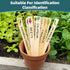 30 Pack 12 Inch Paint Stir Sticks - Wooden Paint Sticks for Mixing, Large Popsicle Sticks for Crafts, Paint Stirrers for Epoxy Resin, Garden Marke...