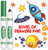 Crayola Broad Line Markers - Green (12ct), Markers for Kids, Bulk School Supplies for Teachers, Nontoxic, Marker Refill with Reusable Box...