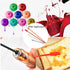 Beauty Spatula 4 PCS Makeup Spatula Mini Silicone for Cosmetics & Kitchen - 3 Sizes...