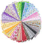Foraineam 50 Pieces Assorted Cotton Craft Fabric Bundle 8" x 8" (20cm x 20cm) Printed Patchwork Squares for DIY Sewing Quilting Scrapbooking...